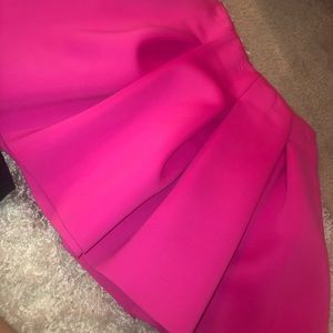 Hot pink !! Scuba skirt 95% polyester very cute